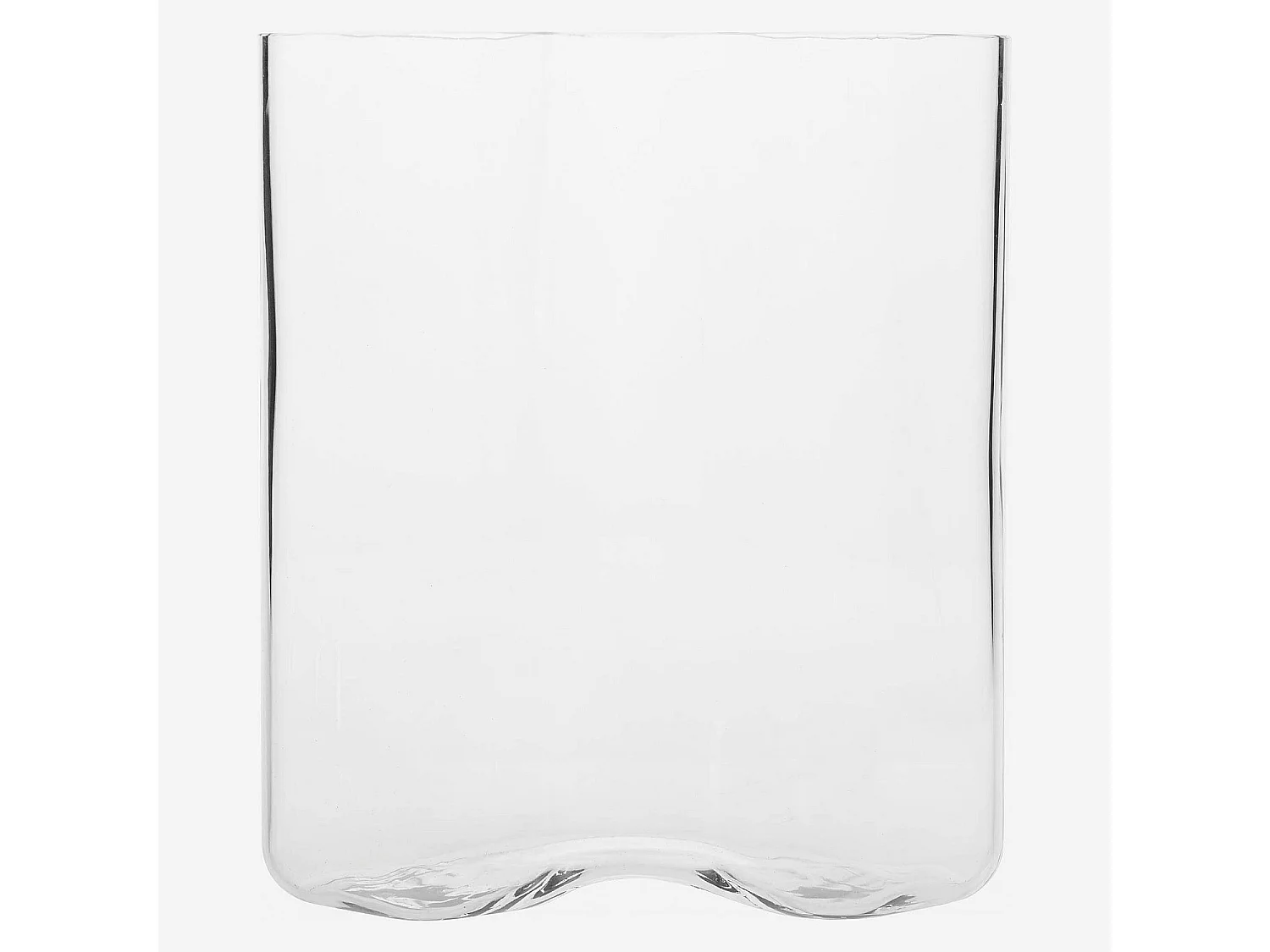 Habitat - Vase en verre - 30 cm - Transparent - Nelson