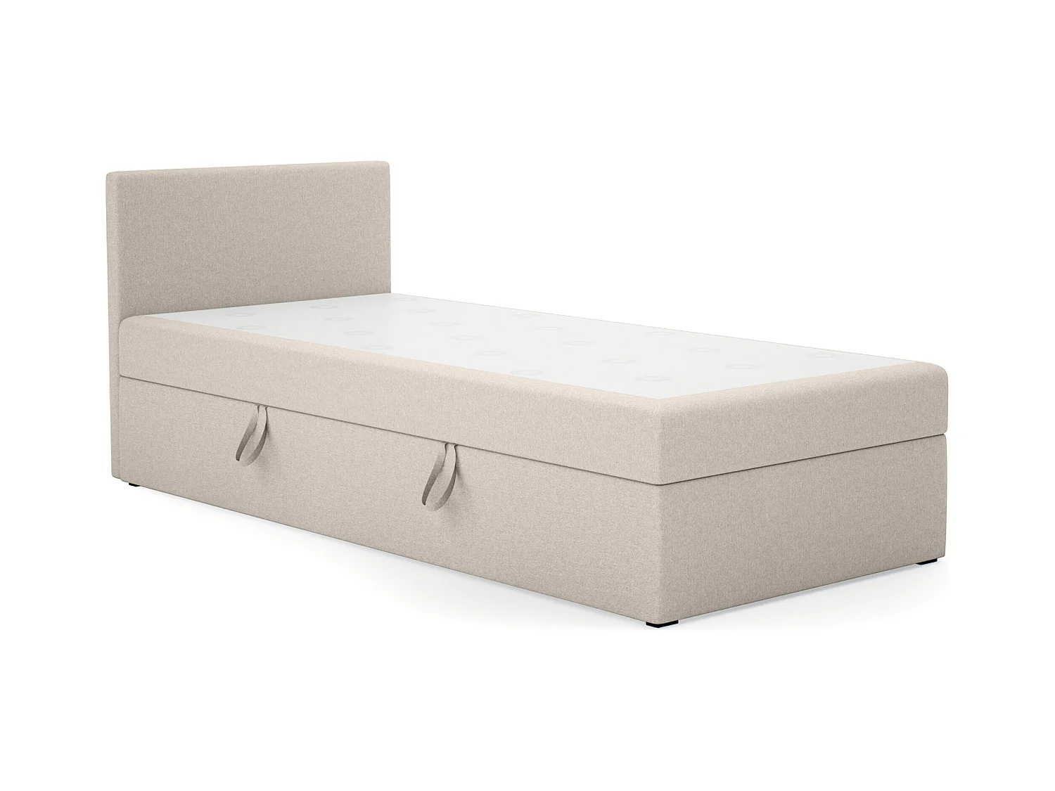EINZELBETT Seite Links Torria Mini Basic 80x200 cm, Beige