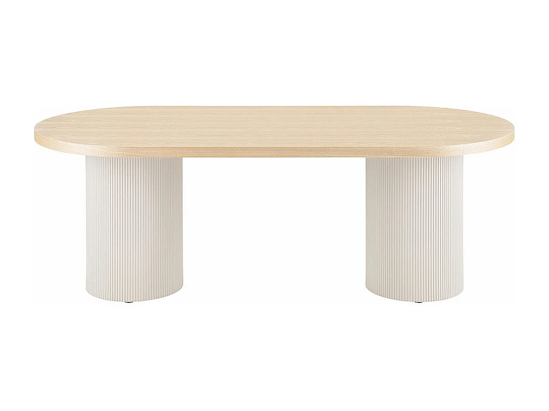 Solva table à manger couleur sable, naturel.