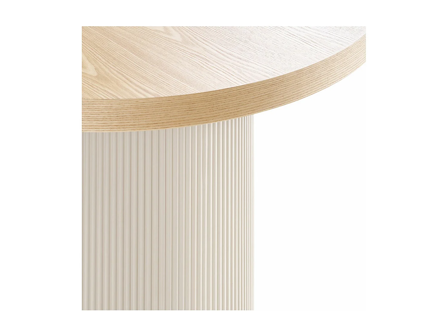 Solva table à manger couleur sable, naturel.