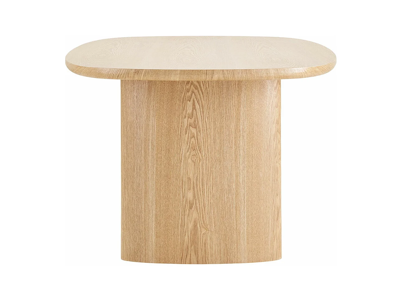 Serra table à manger placage frêne.