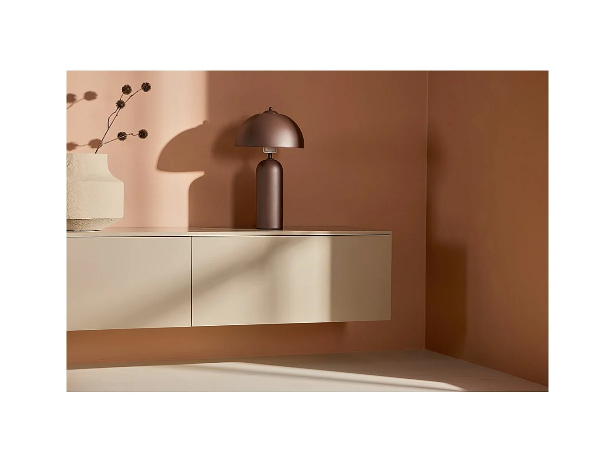 Meuble TV Design "Frihamn" 160cm Beige