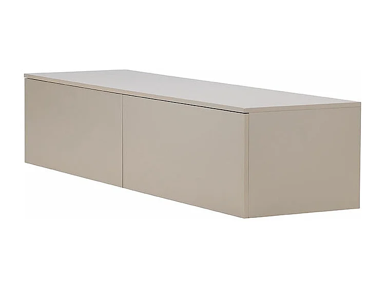 Meuble TV Design "Frihamn" 160cm Beige