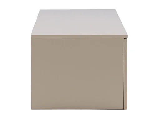 Meuble TV Design "Frihamn" 160cm Beige