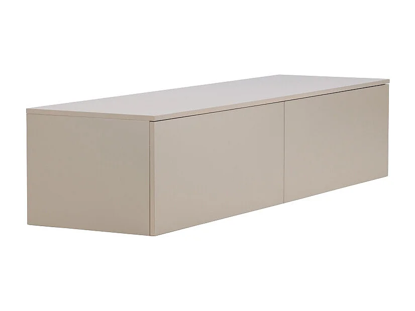 Meuble TV Design "Frihamn" 160cm Beige