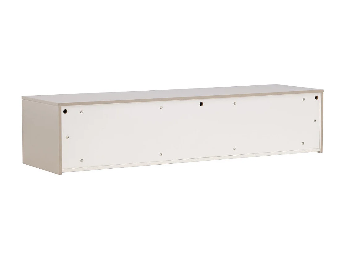 Meuble TV Design "Frihamn" 160cm Beige