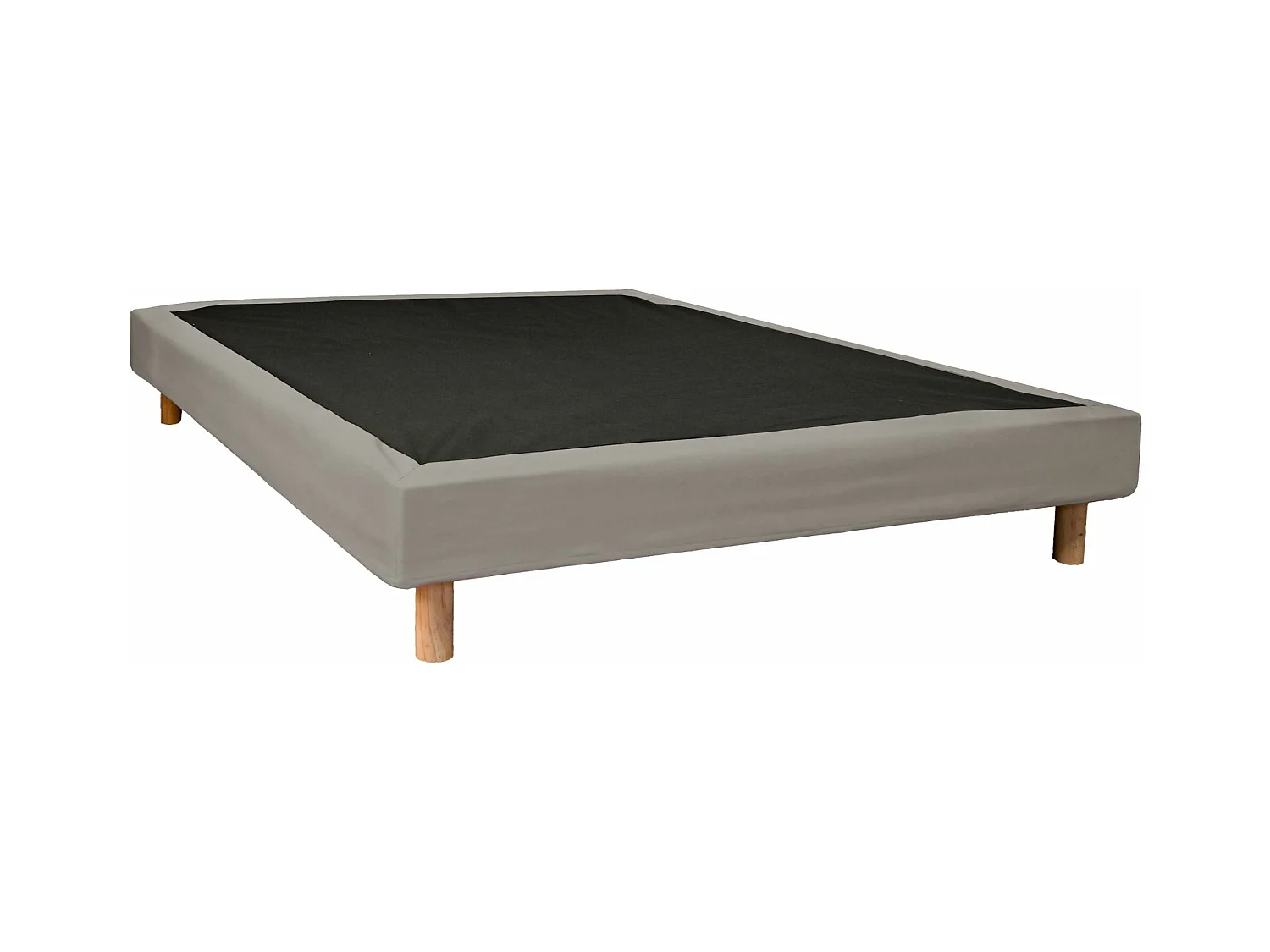 Cache-sommier beige RONDA 90x190 cm - SOMEO - Ronda