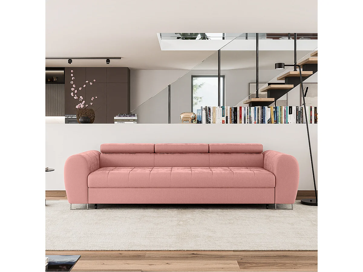 Canapé convertible 3 places Eden Rose