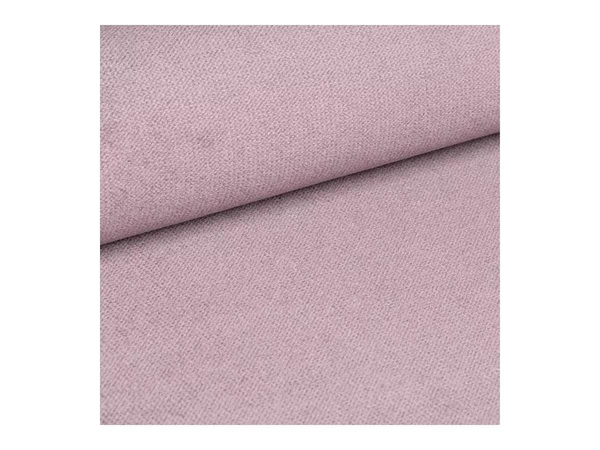 Canapé convertible 3 places Wilson velours Rose