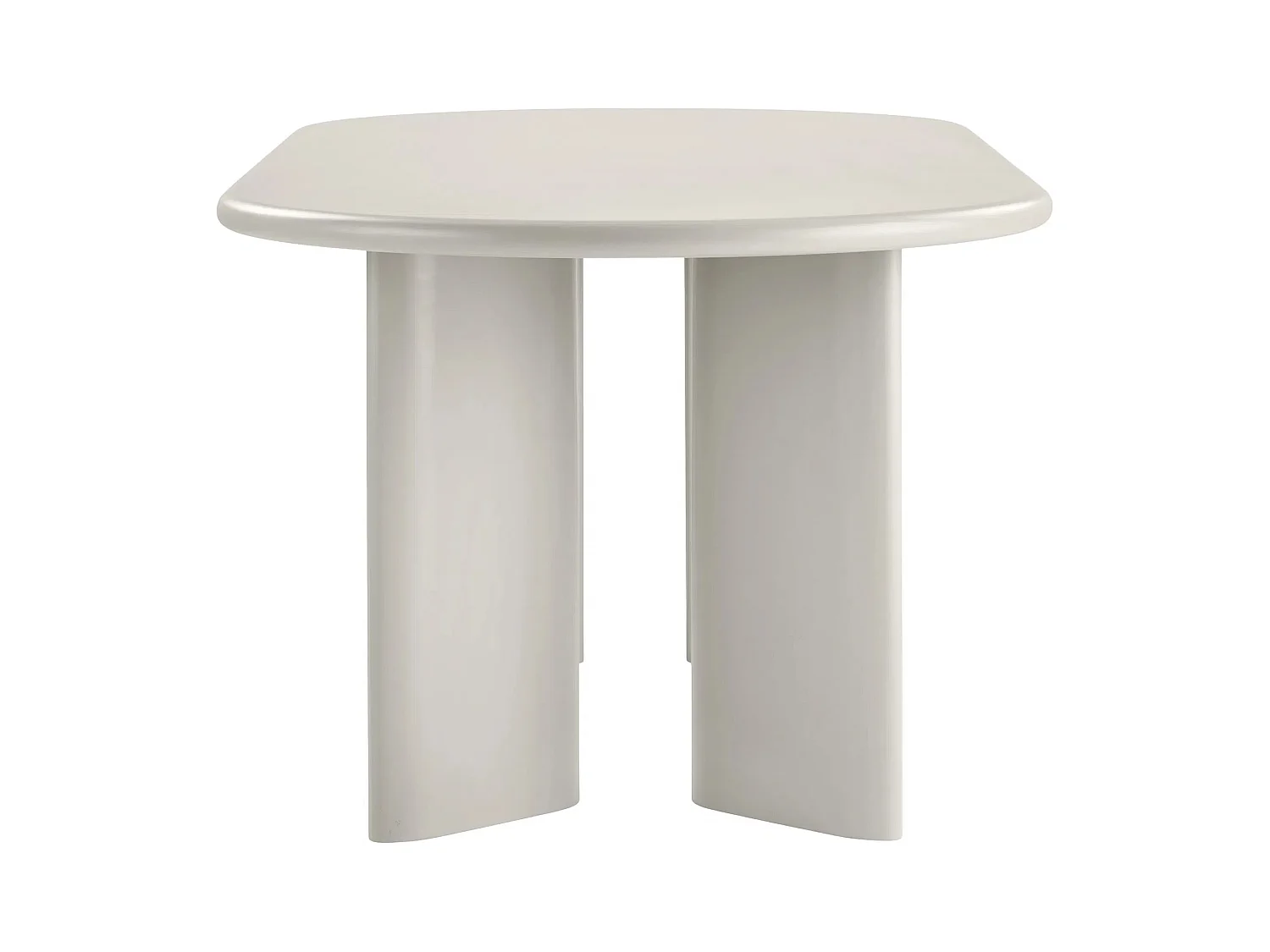 Table à manger ovale NAGANO 220cm – Bois grège