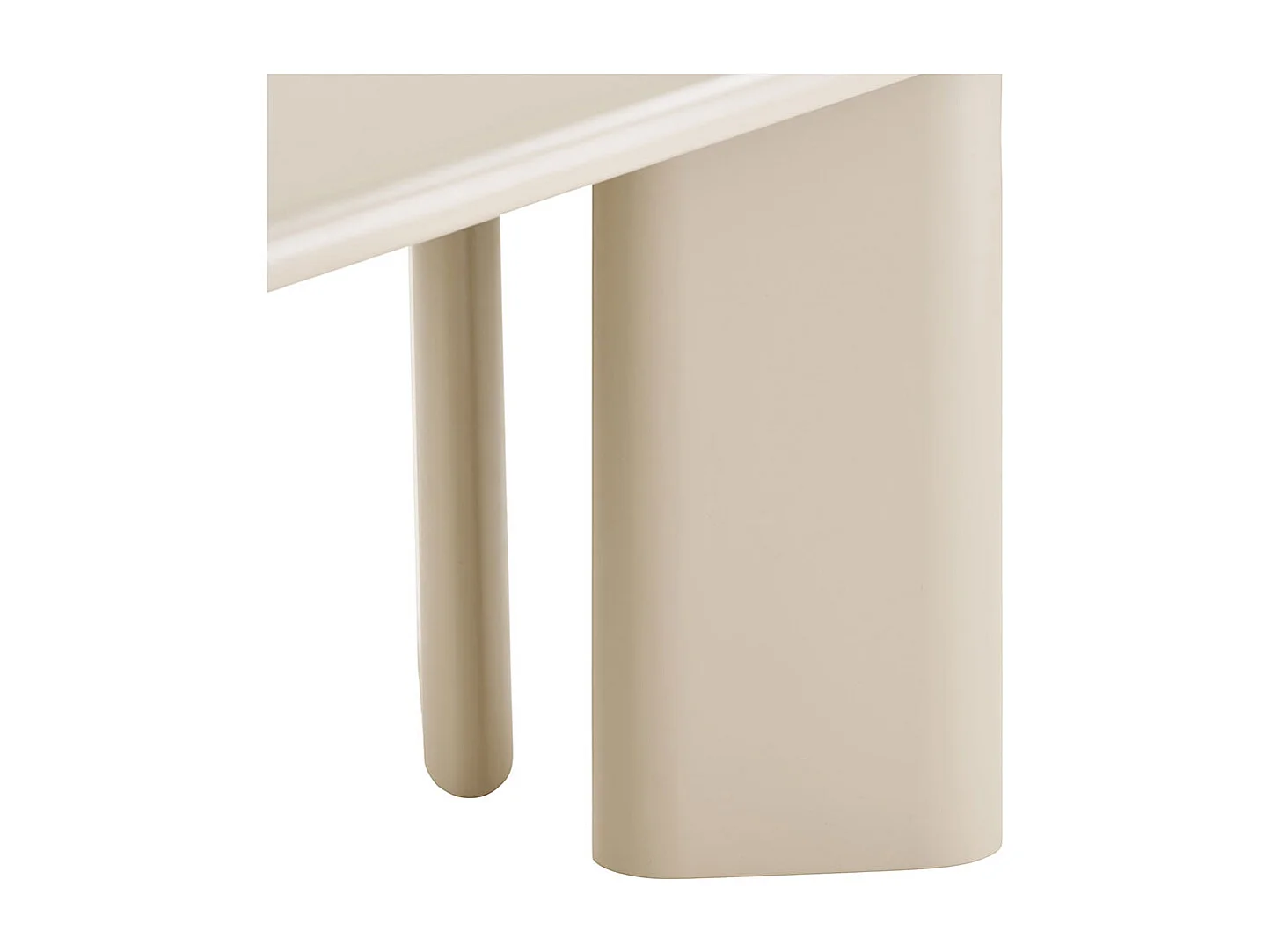 NAGANO ovale eettafel 220 cm – Ruw hout