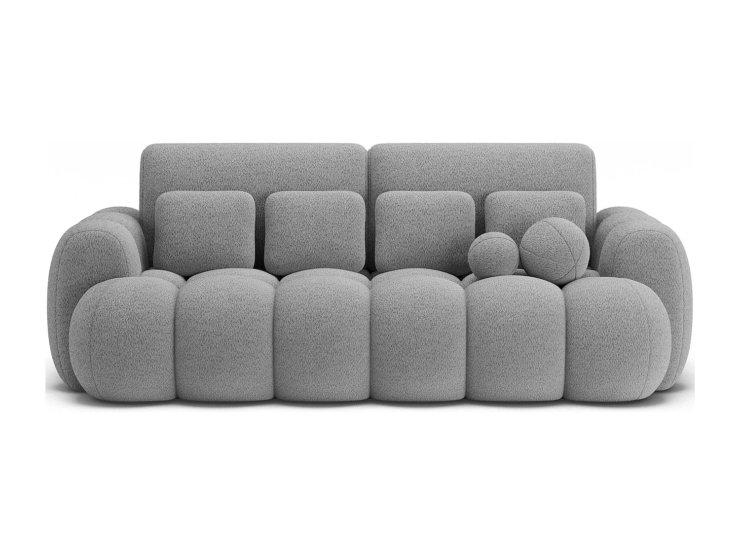 Canapé design COCOON – Le confort moderne au service de votre quotidien-Gris clair