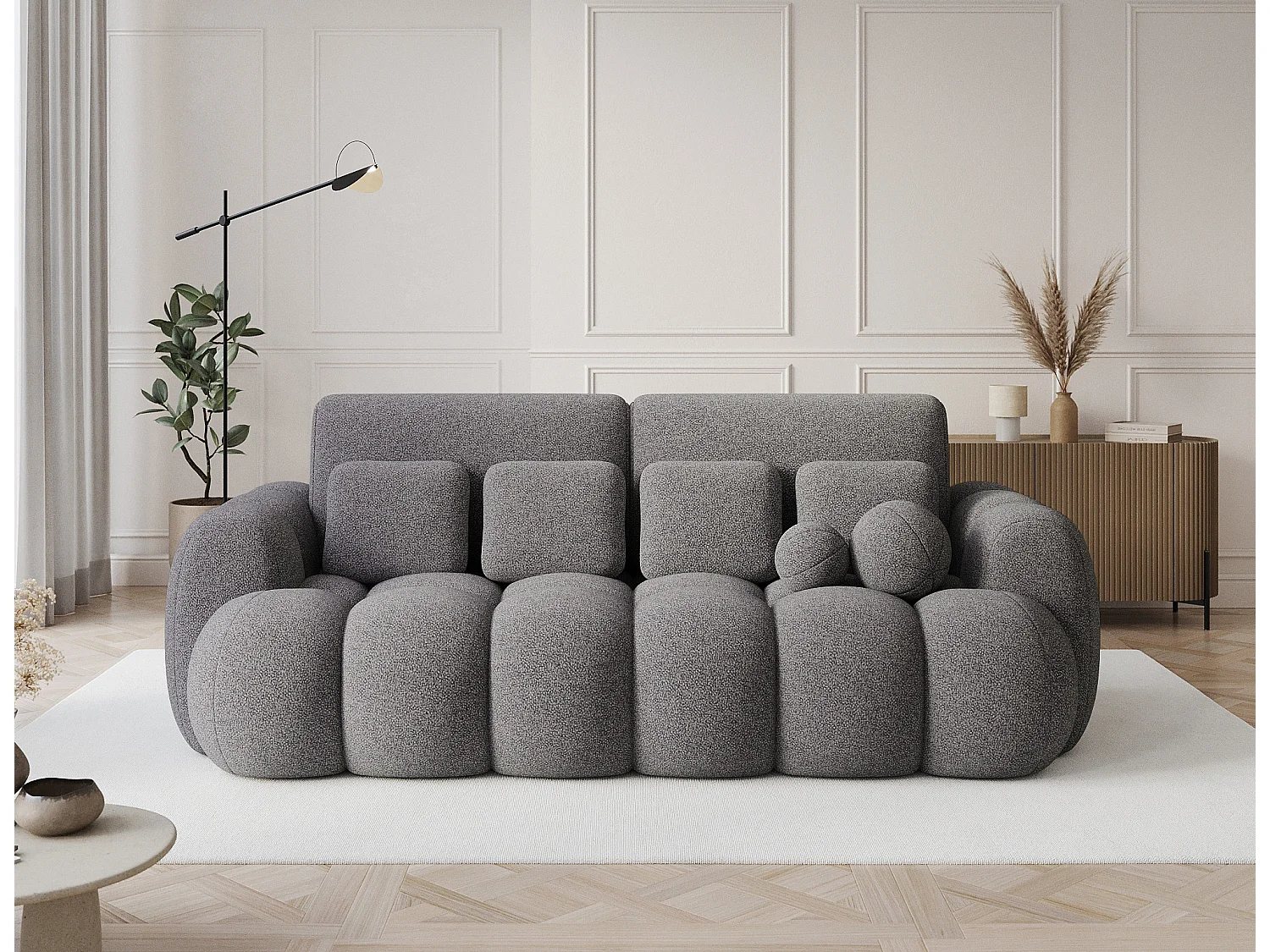 Canapé design COCOON – Le confort moderne au service de votre quotidien-Gris