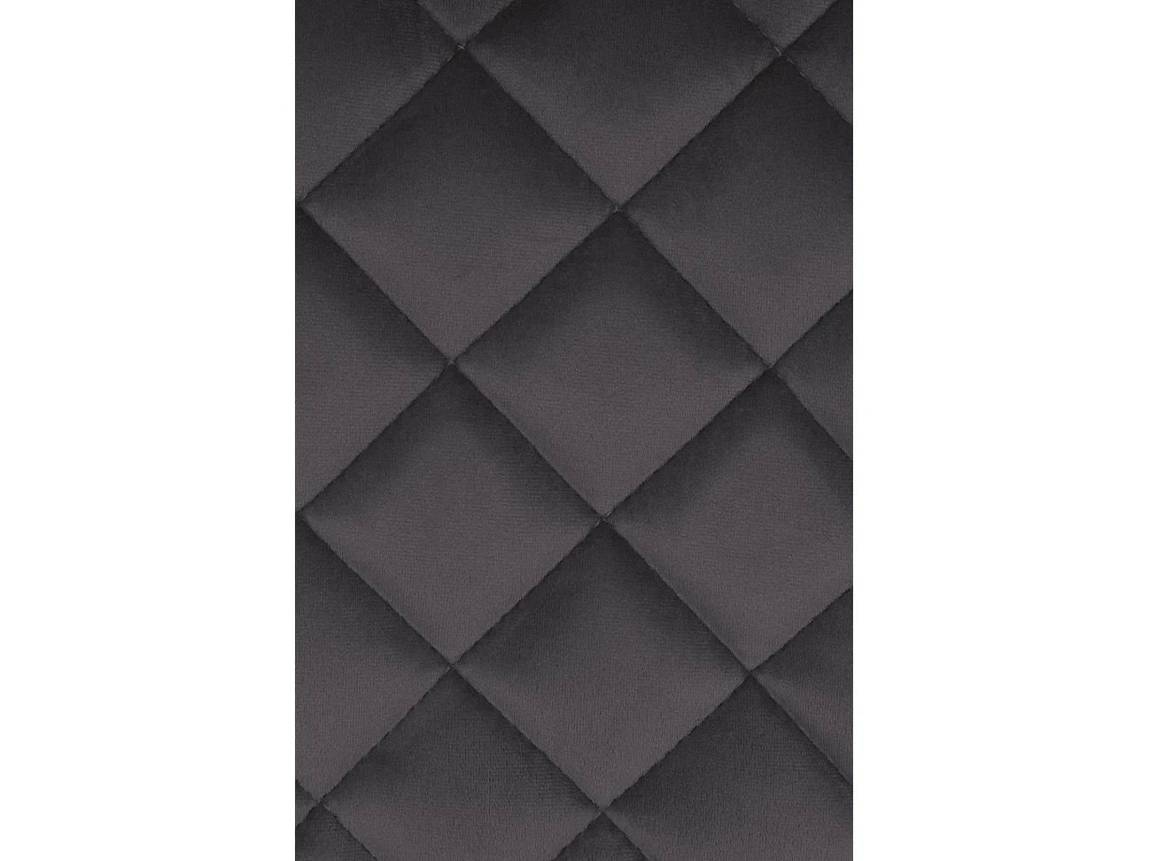 Tabouret de bar - Velours - Noir - Kasson