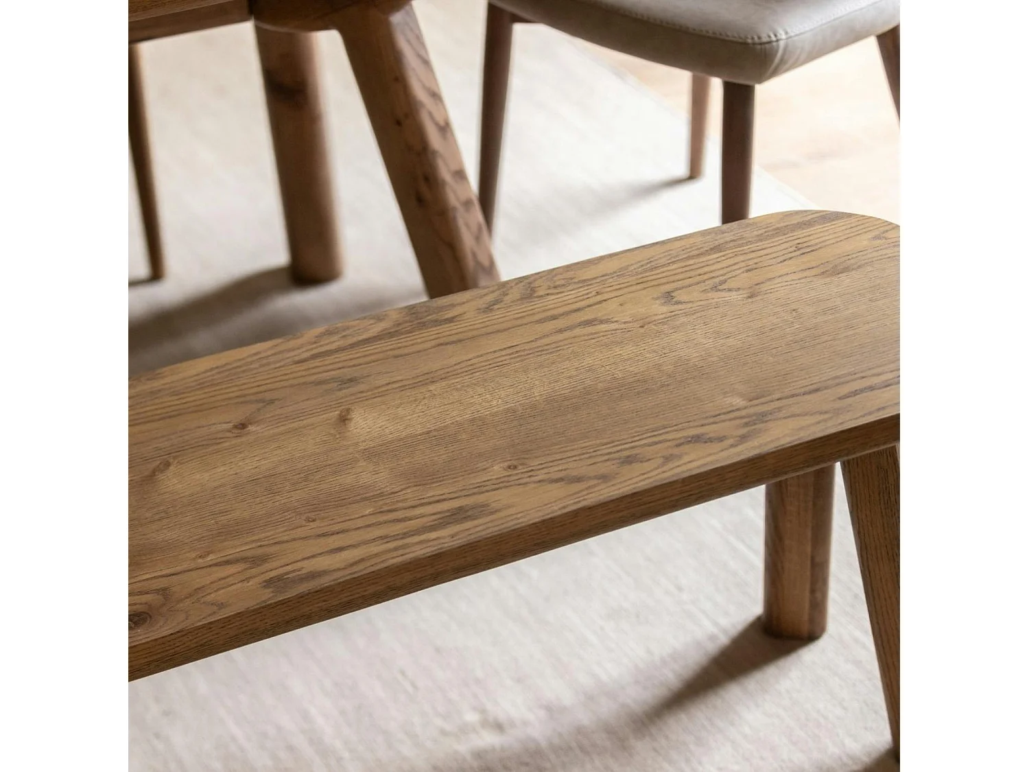 Banc en chêne massif 180 cm KYOTO