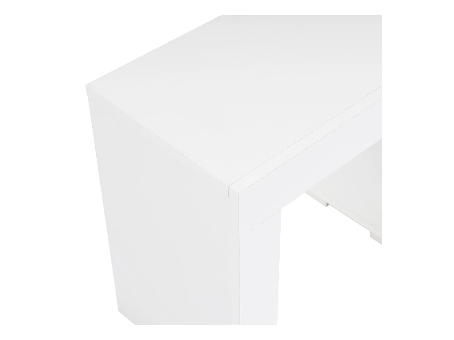 Meuble TV avec placards blanc 180cm BASO