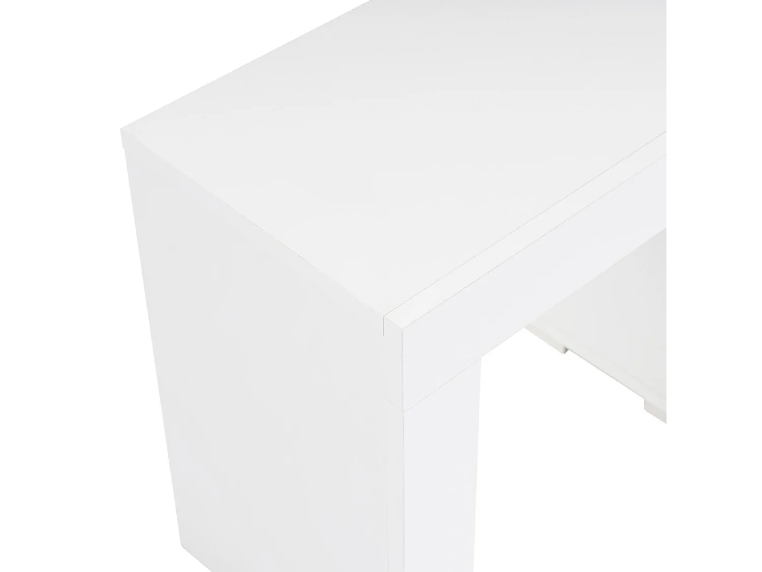 Meuble TV avec placards blanc 180cm BASO