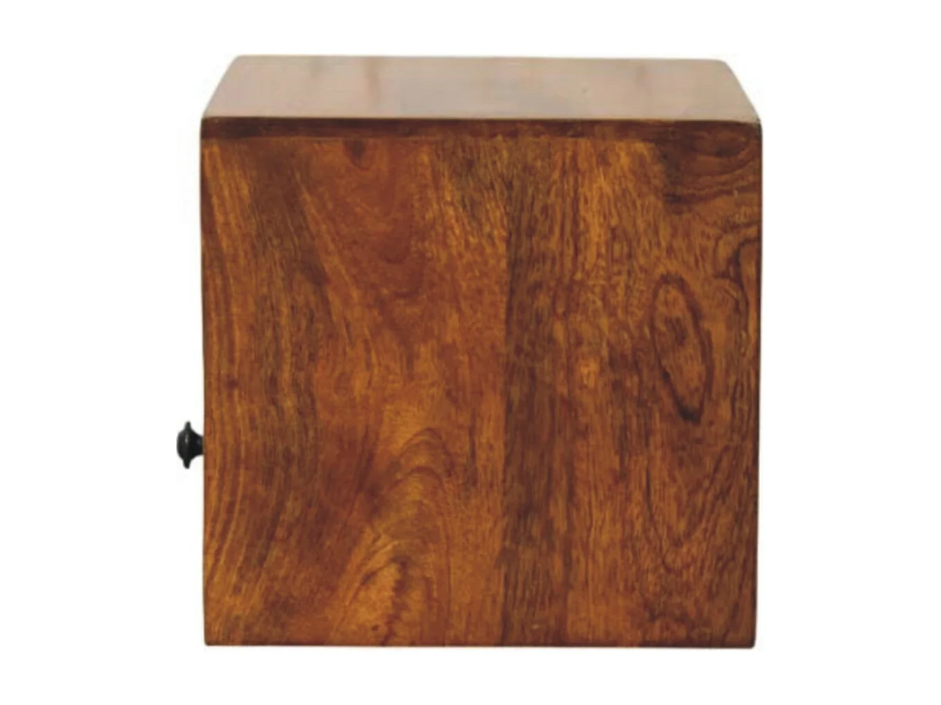 Artisan Furniture Solis Wandmontierter Nachttisch mit 1 Schublade aus massivem Kastanienholz