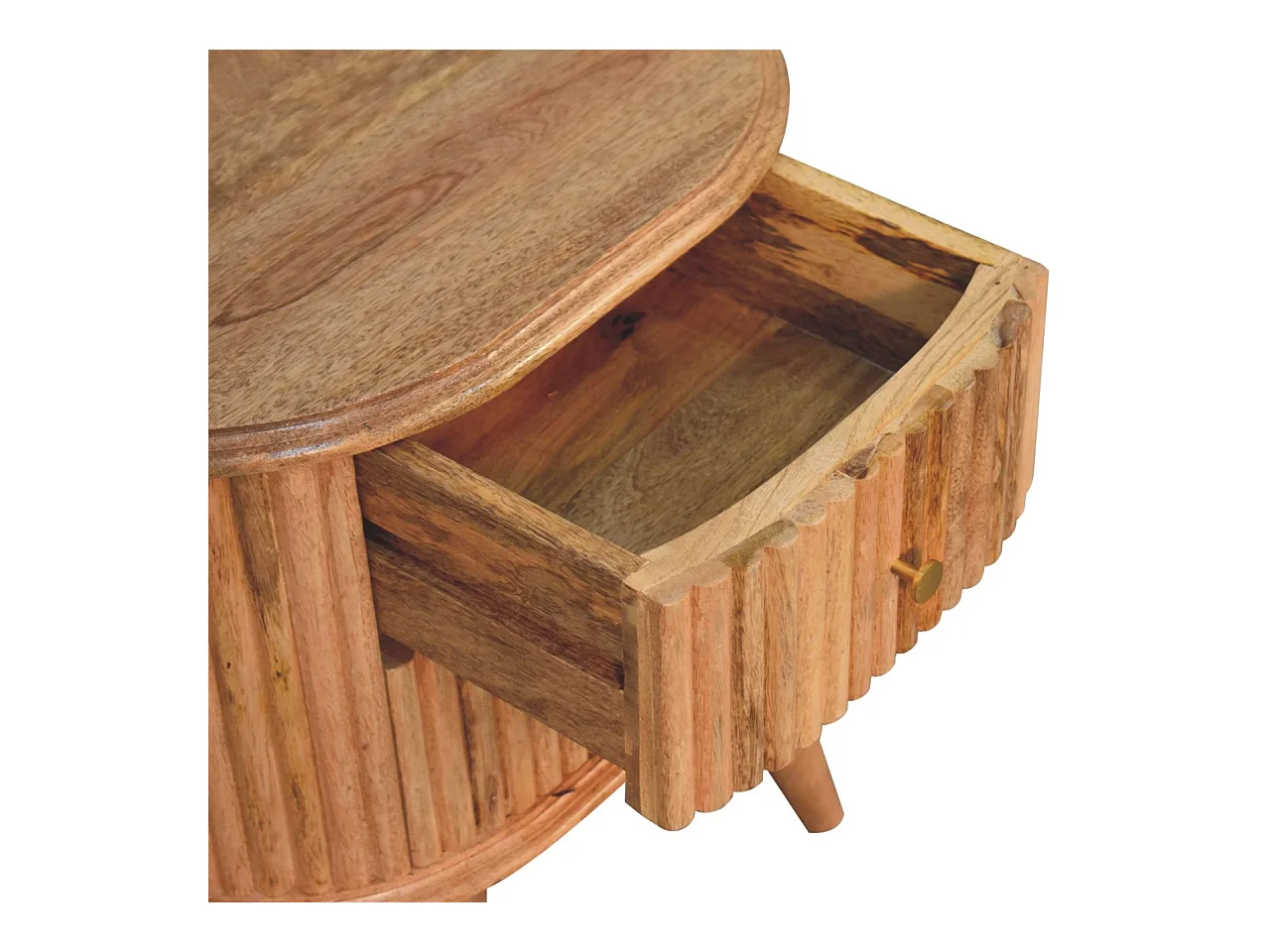 Artisan Furniture Comodino Soba stile nordico in legno massello