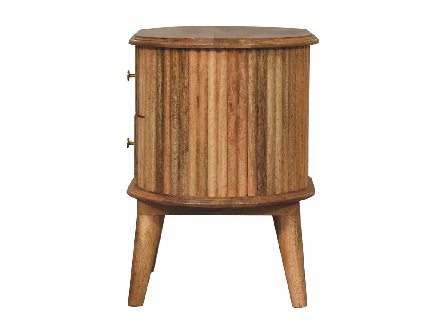 Artisan Furniture Soba Nachttisch im nordischen Stil aus Massivholz