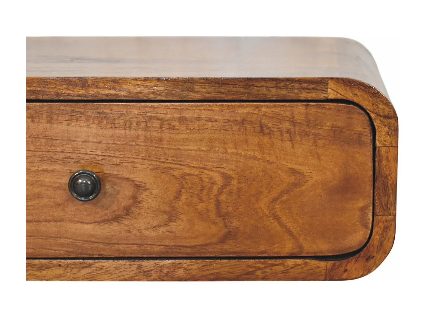 Artisan Furniture Avora wandgemonteerd nachtkastje met 1 lade in honingkaramel van massief hout