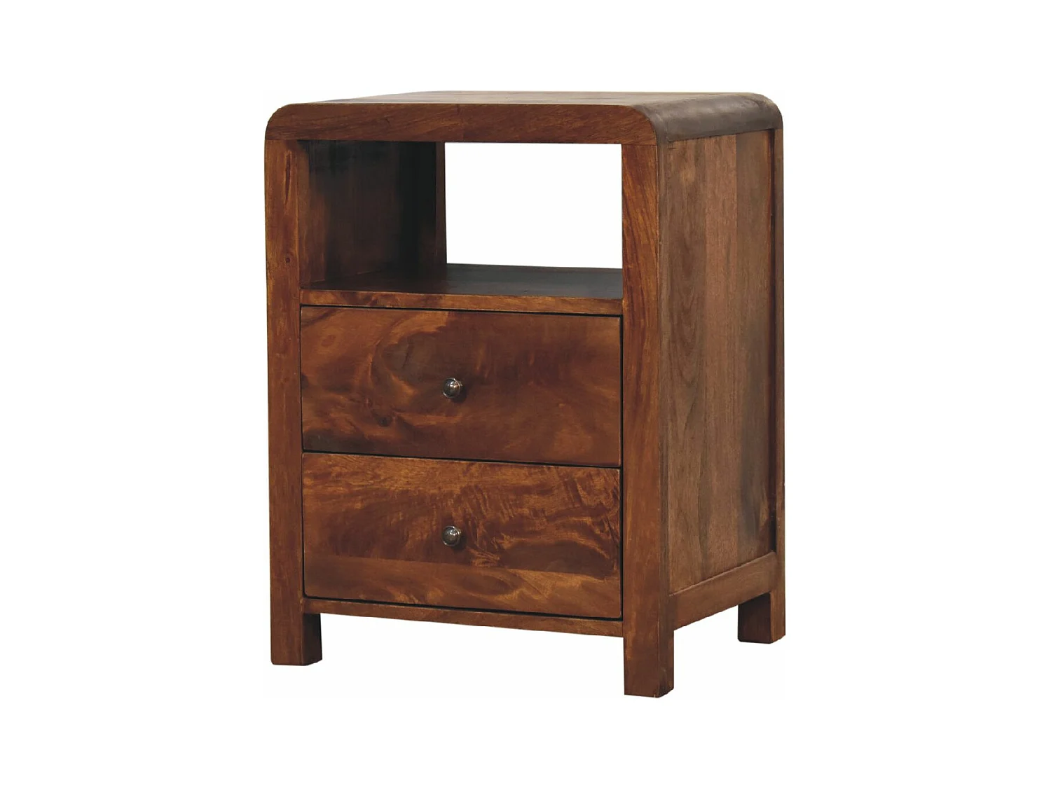 Artisan Furniture Table de chevet Aspen en bois massif