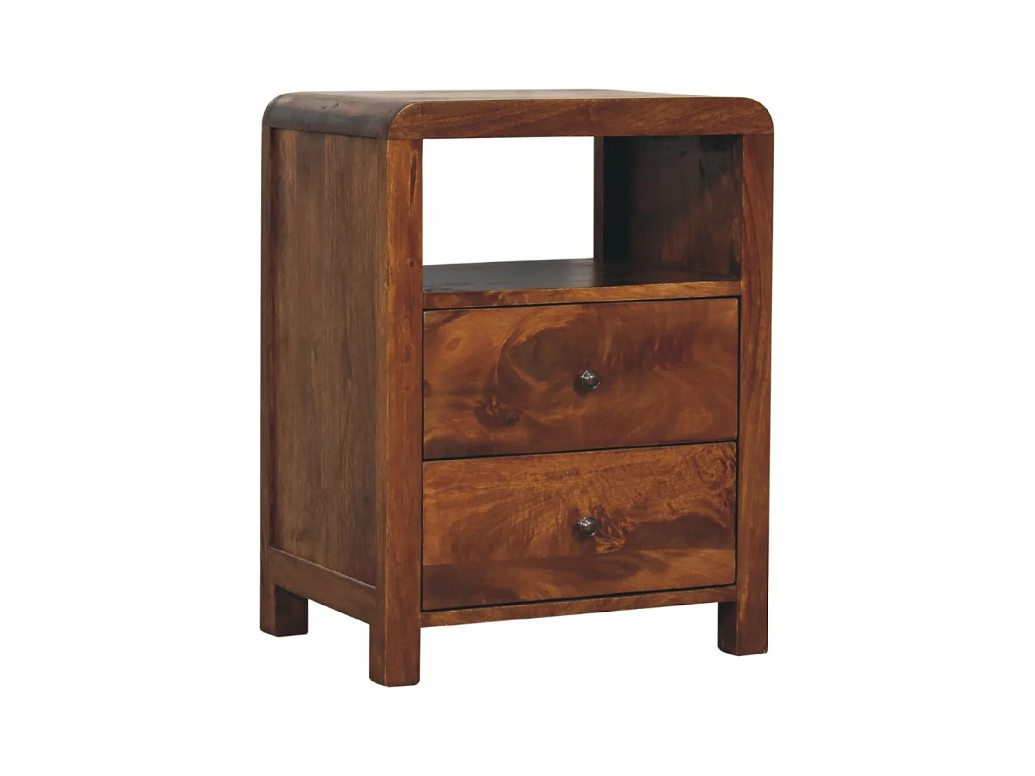 Artisan Furniture Table de chevet Aspen en bois massif