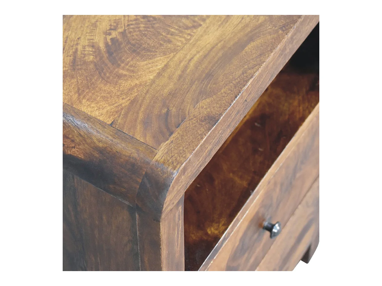 Artisan Furniture Table de chevet Aspen en bois massif