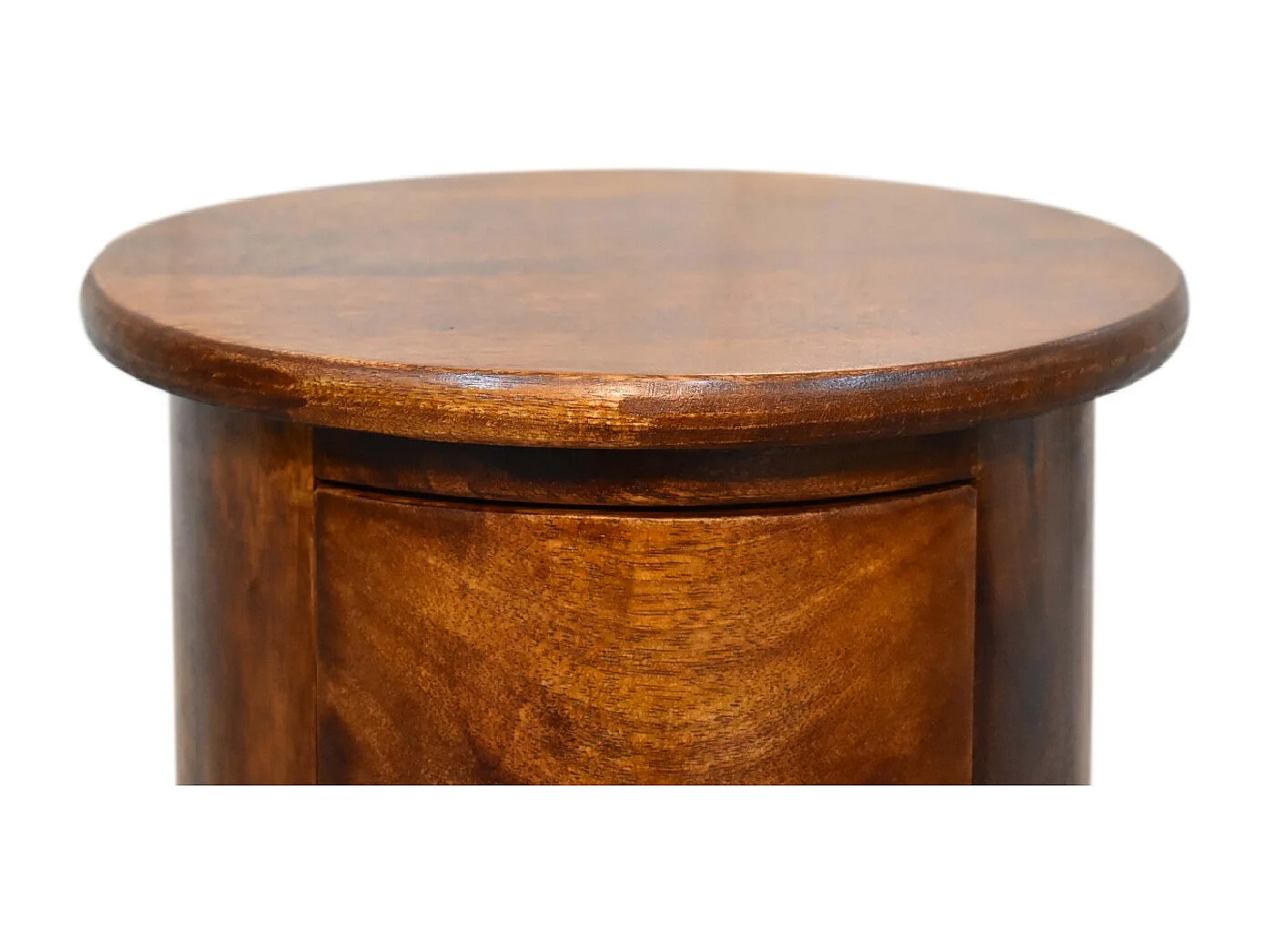 Artisan Furniture Solid Wood Mini Chestnut 2 Drawer Drum Chest
