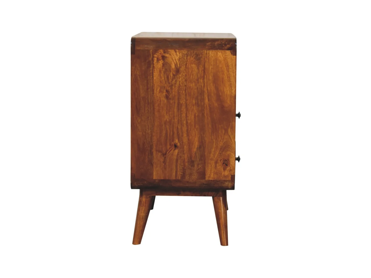 Artisan Furniture Console courbée Nordic Charm en bois massif