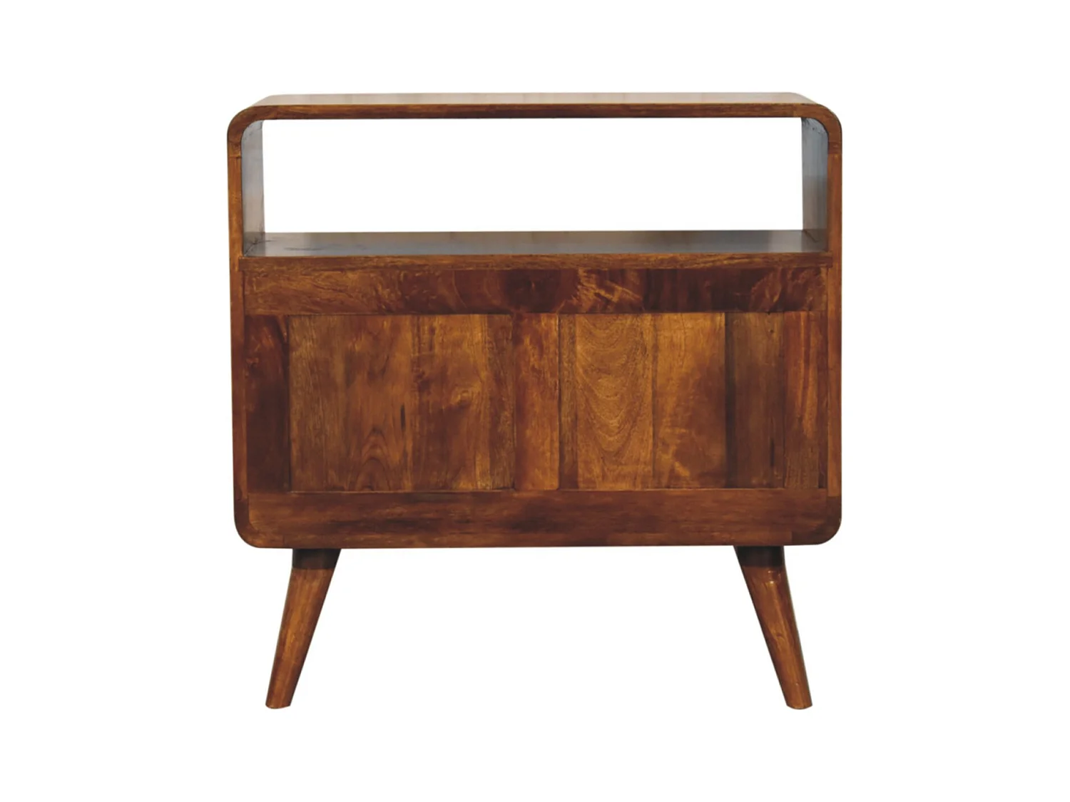 Artisan Furniture Console courbée Nordic Charm en bois massif