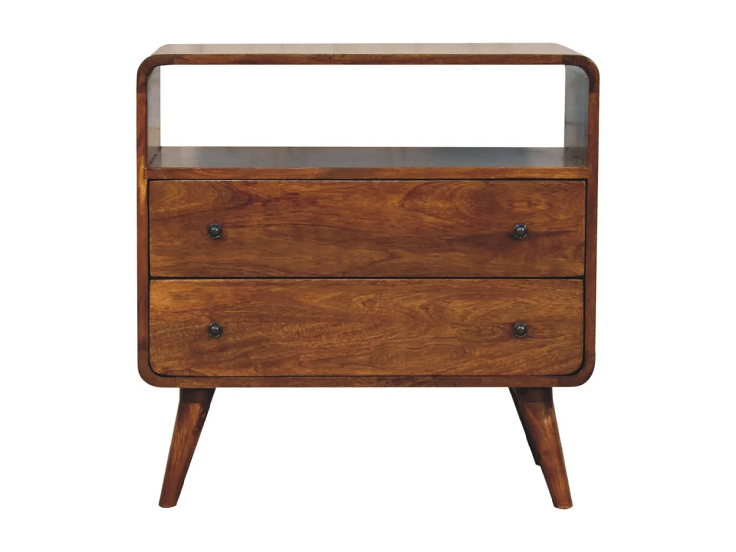 Artisan Furniture Gebogen Nordic Charm console van massief hout