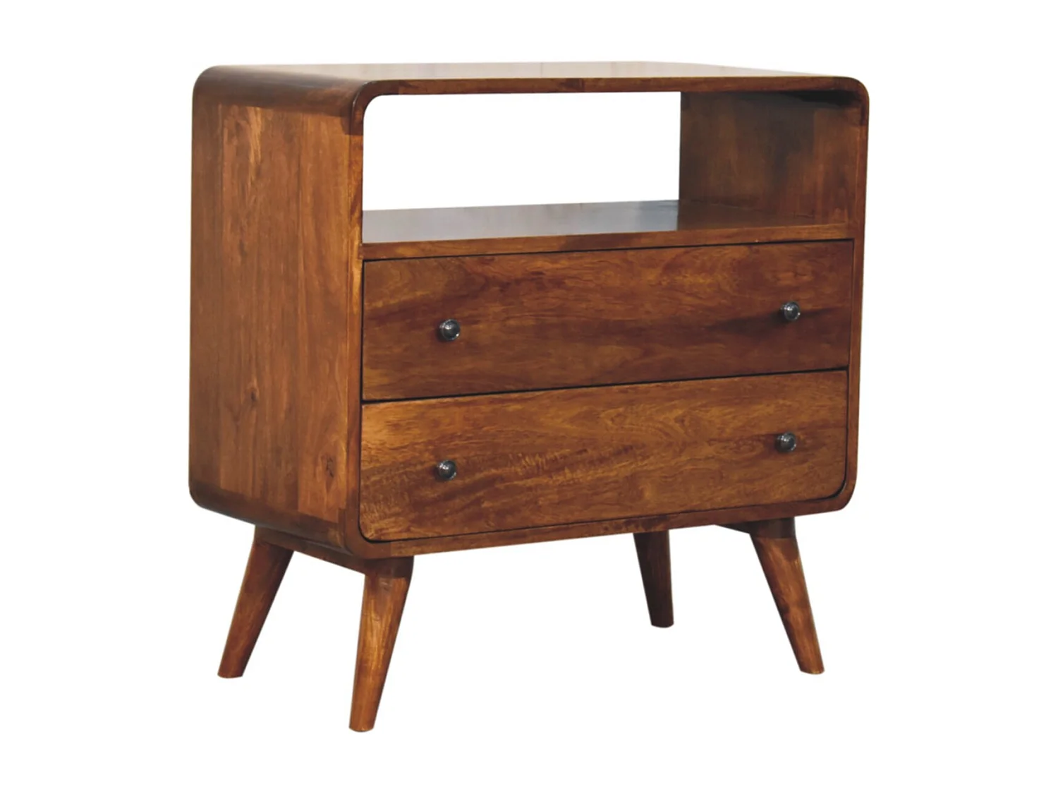 Artisan Furniture Gebogen Nordic Charm console van massief hout