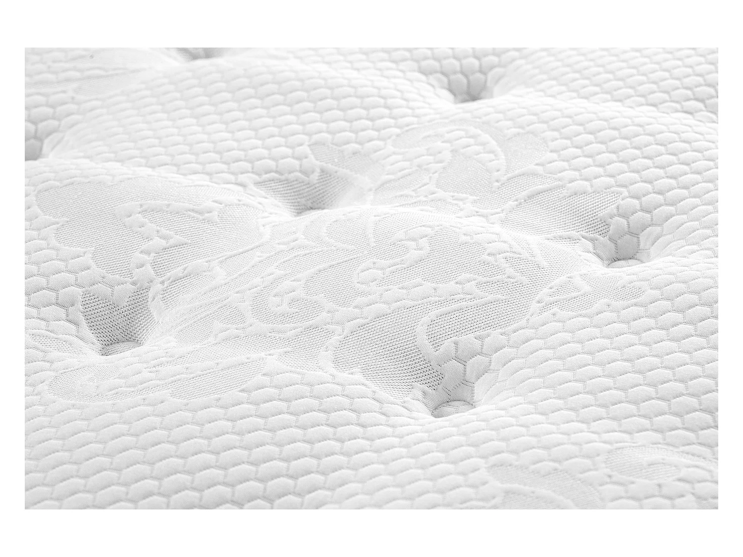 Matelas 180 x 200 cm hybride ressorts ensachés 7 zones et mousse à mémoire de forme ép.28cm - MEYANI de YSMÉE