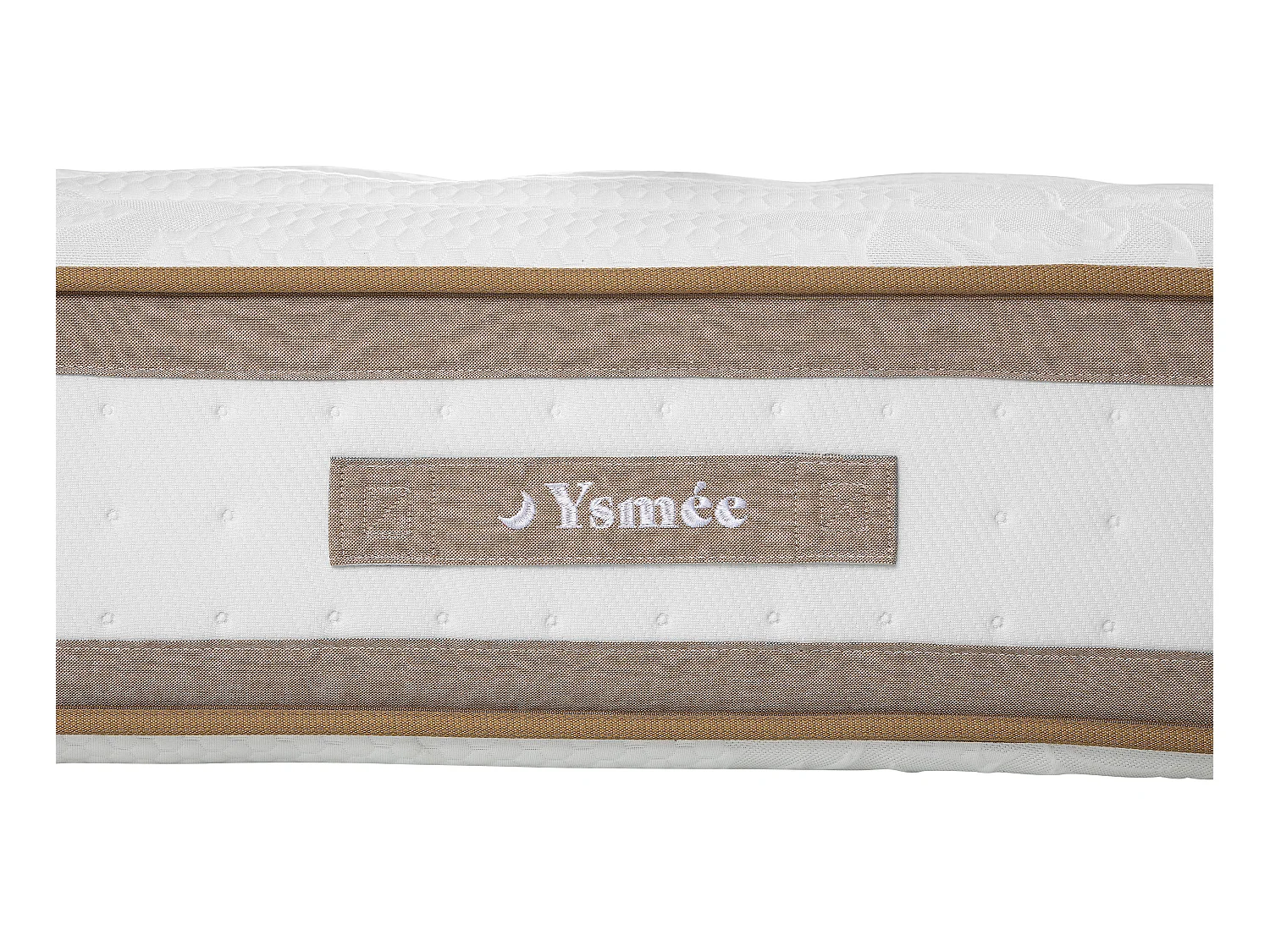 Matelas 180 x 200 cm hybride ressorts ensachés 7 zones et mousse à mémoire de forme ép.28cm - MEYANI de YSMÉE