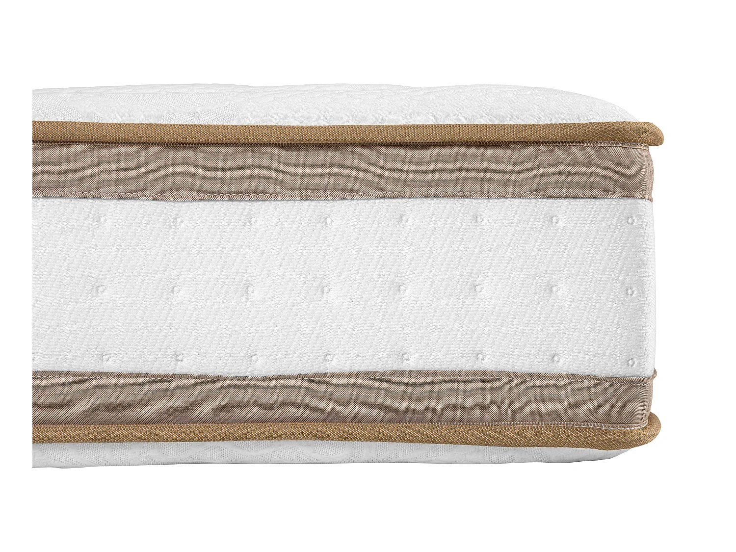 Madrass 160 x 200 cm hybridpaket med 7-zoners pocketfjädring och tryckavlastande skum 28 cm tjock - YSMÉE MEYANI