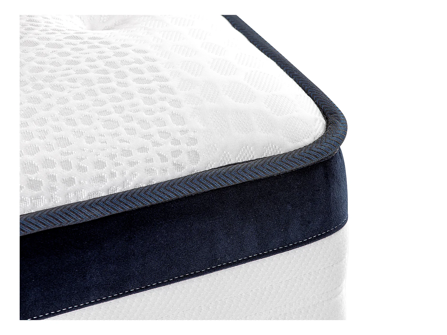 Madrass 160 x 200 cm pocketfjädrar 5 zoner kylande tyg tjocklek 28cm - KOROVOU från YSMÉE