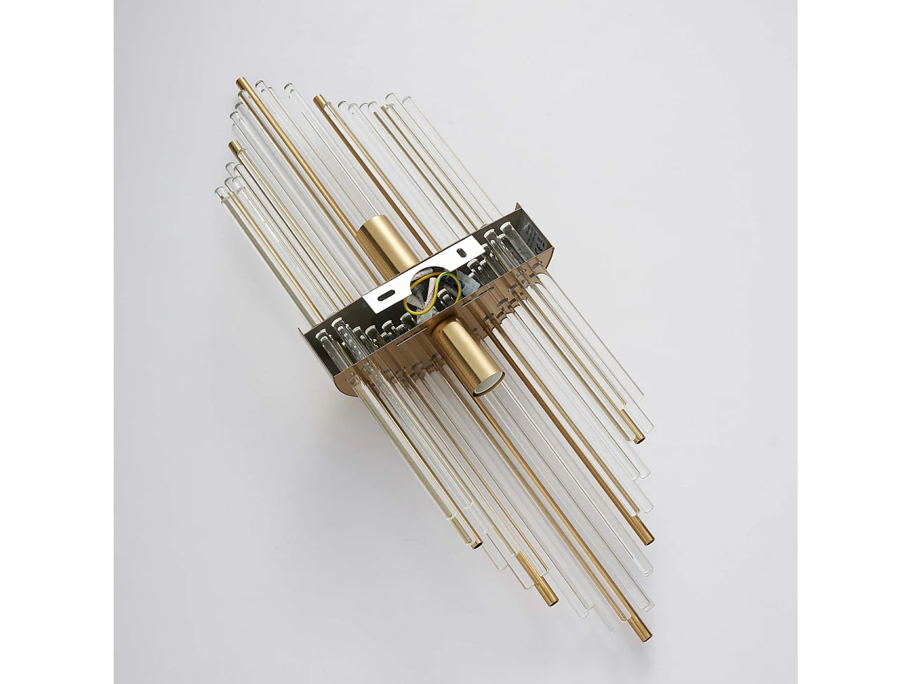 Applique luxueuse en verre et métal look art déco - Dania