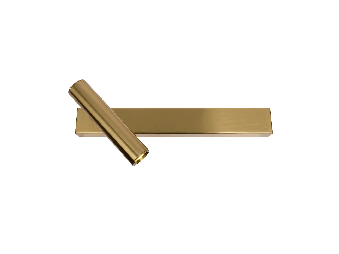 Applique laiton tête de lit liseuse gauche avec interrupteur - Lodvi - GAUCHE