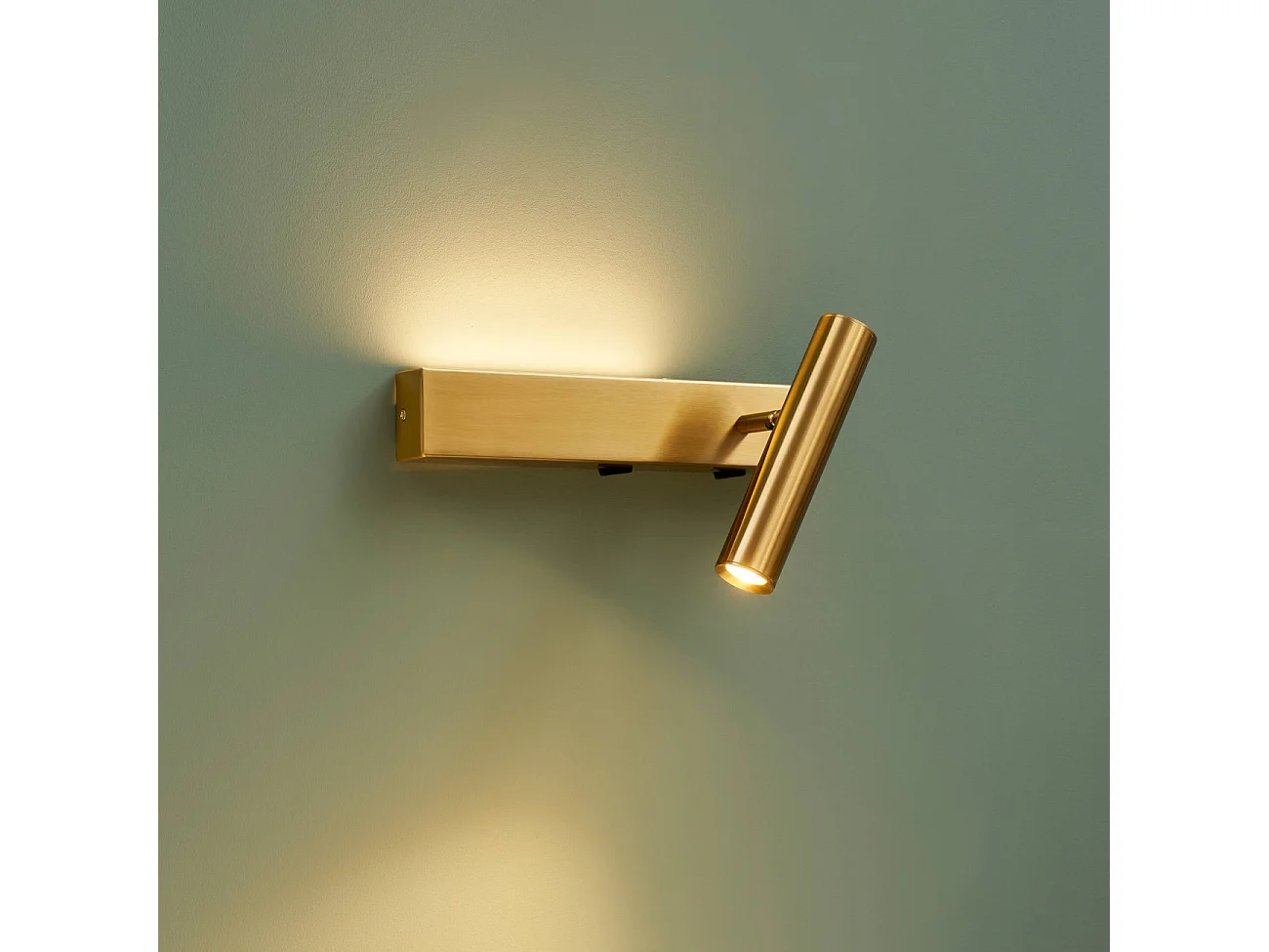 Applique laiton tête de lit liseuse droite - Lodvi