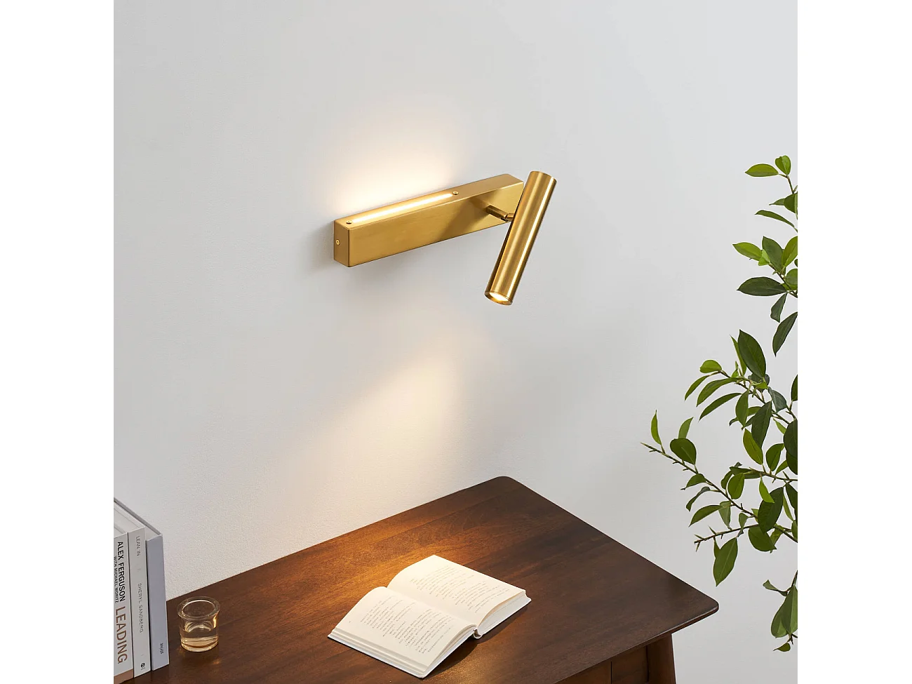 Applique laiton tête de lit liseuse droite - Lodvi - DROITE