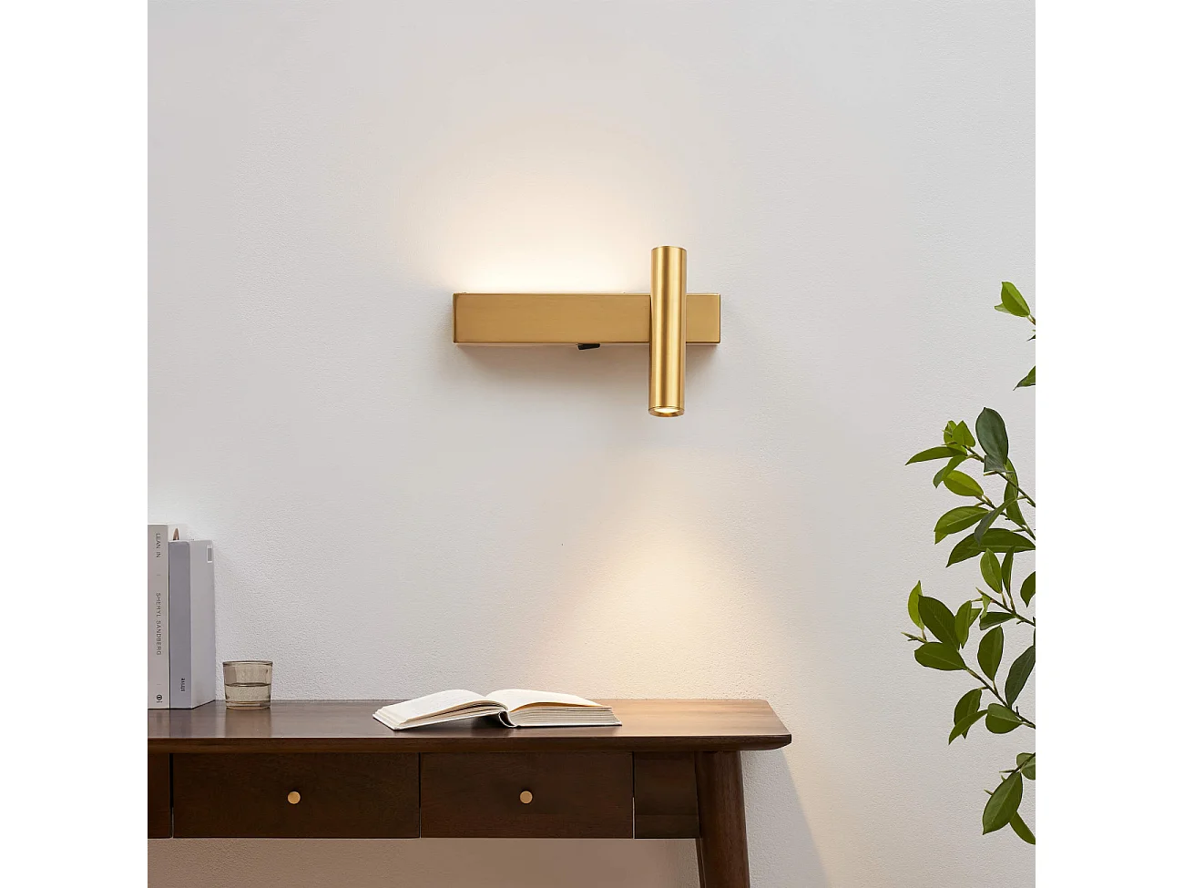 Applique laiton tête de lit liseuse droite - Lodvi - DROITE