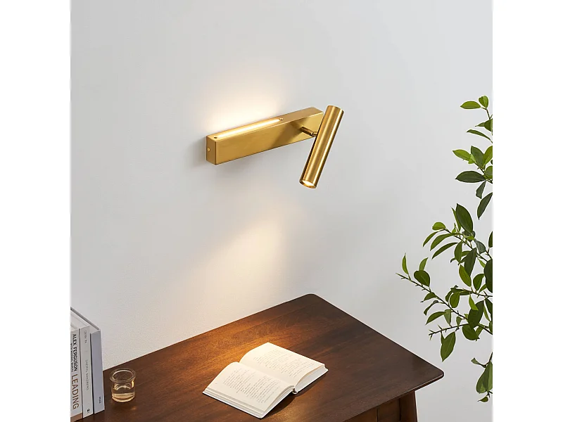 Applique laiton tête de lit liseuse droite - Lodvi