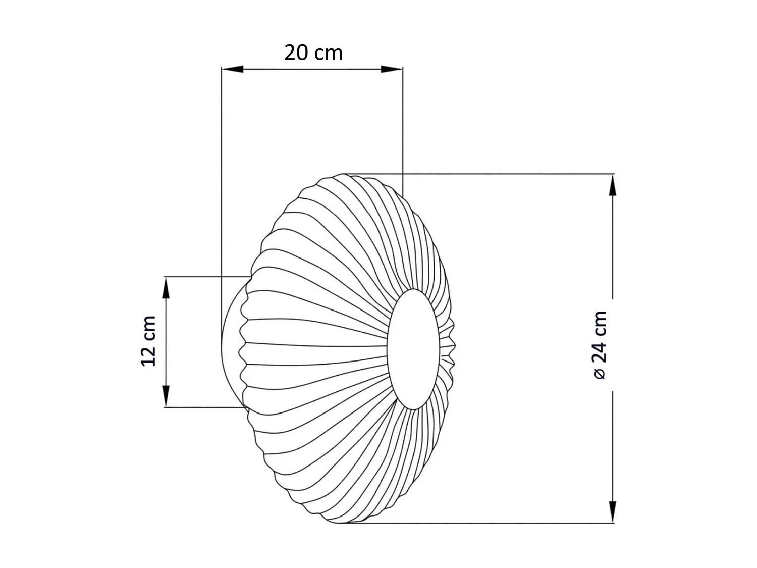 Applique ou spot verre strié multi reflets - Ambrine