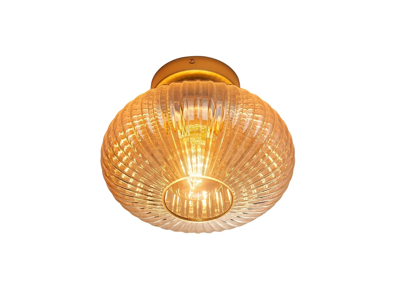 Applique ou spot verre strié multi reflets - Ambrine