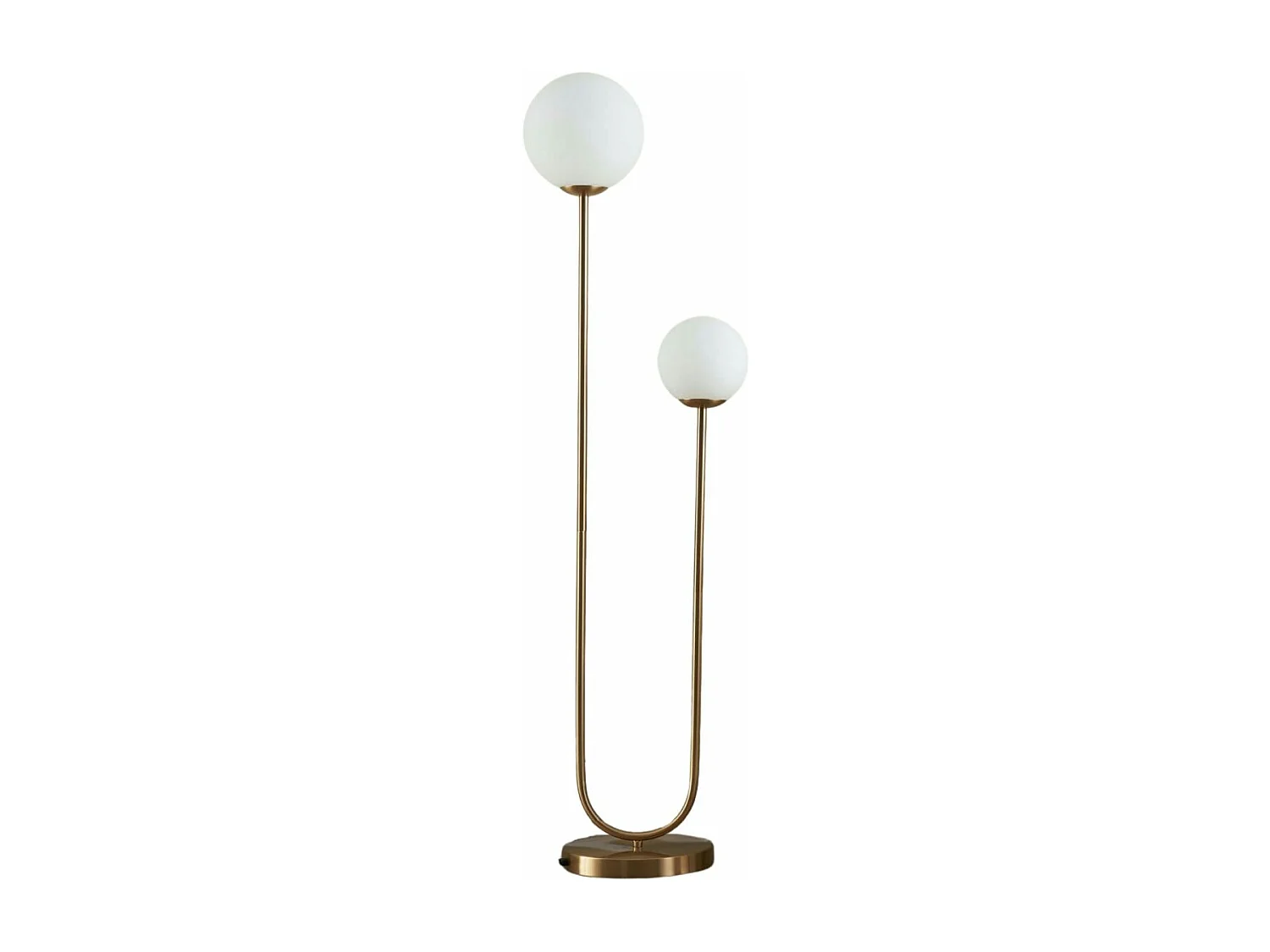 Lampadaire scandinave double éclairage - Ciarella
