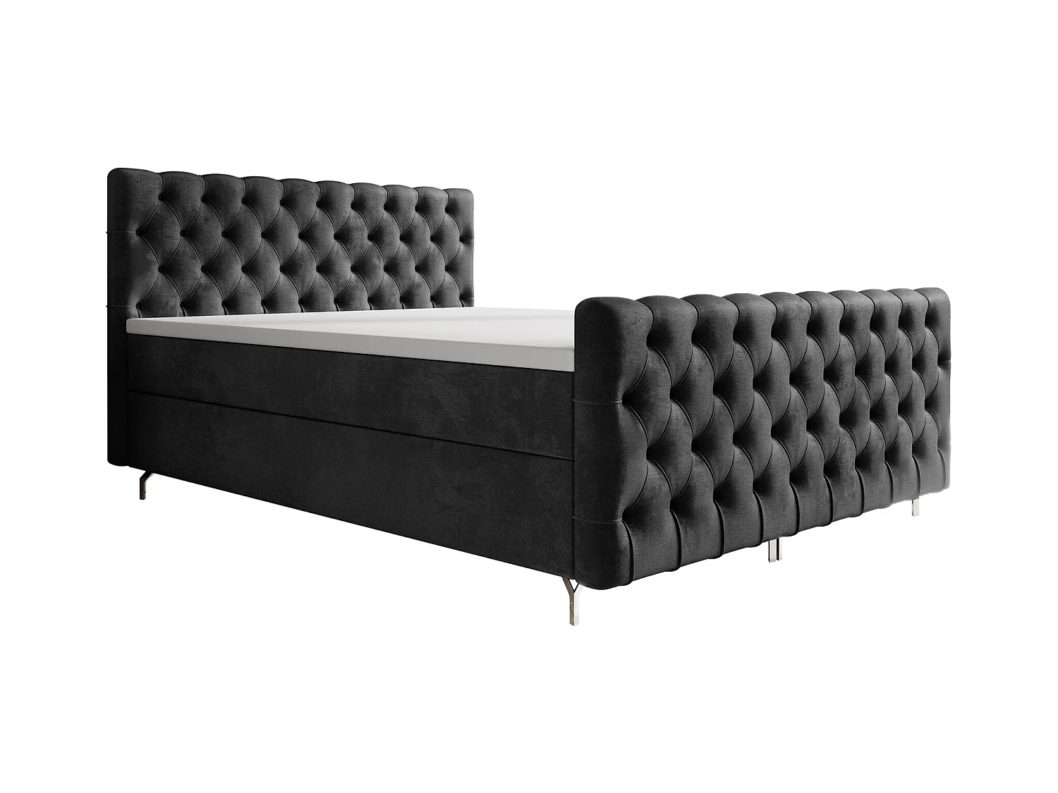 Boxspringbett CHESTER PLUS 180x200 Monolith 97