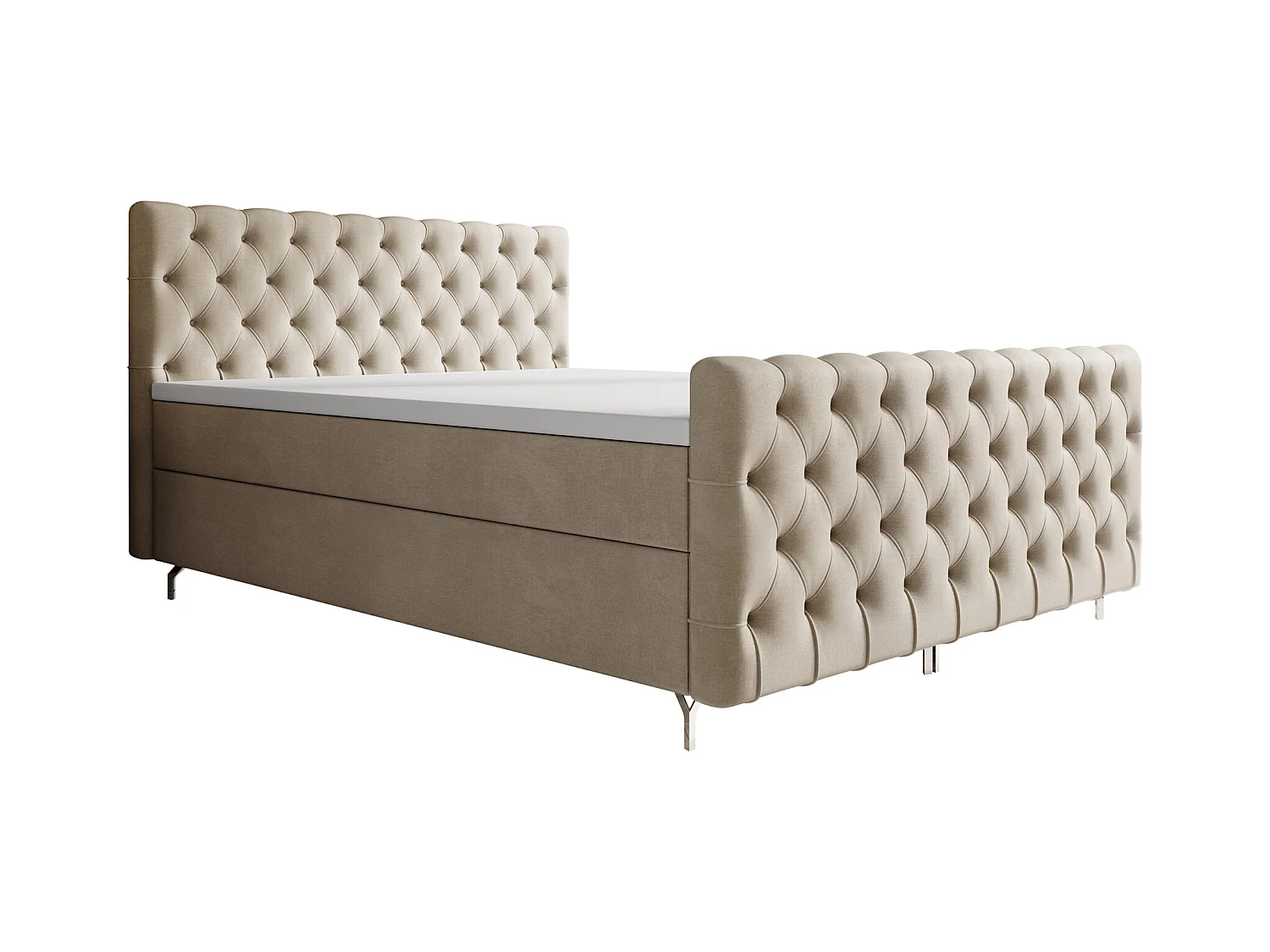 Boxspringbett CHESTER PLUS 180x200 Monolith 02