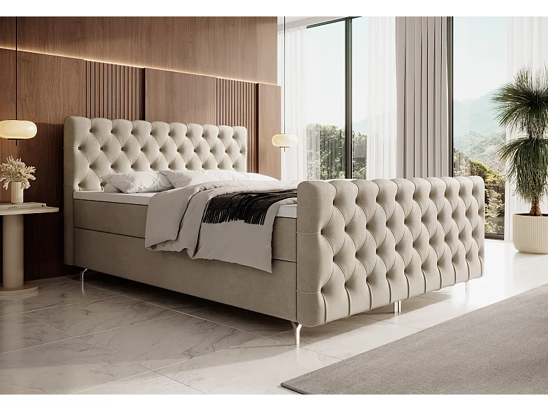 Boxspringbett CHESTER PLUS 180x200 Monolith 02