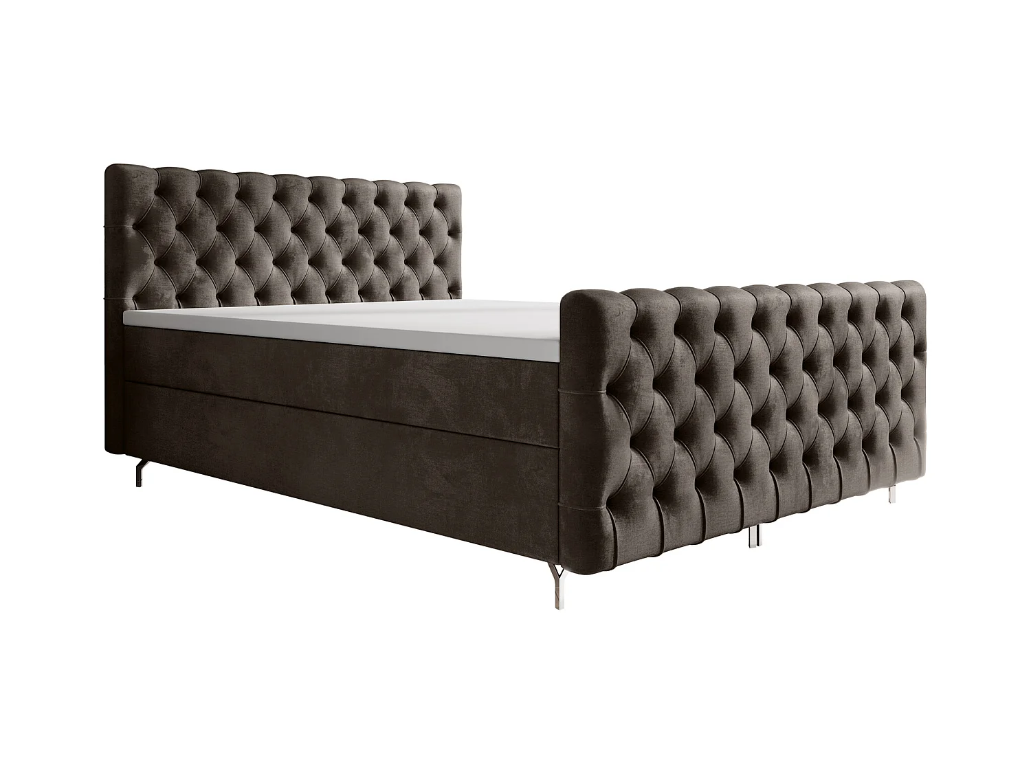 Boxspringbett CHESTER PLUS 200x200 Monolith 15